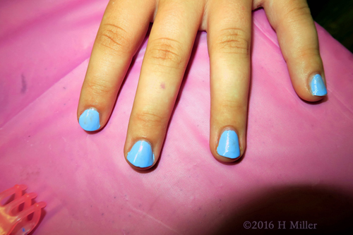 Cute Robin's Egg Blue Mini Mani Cute Robin's Egg Blue Mini Mani