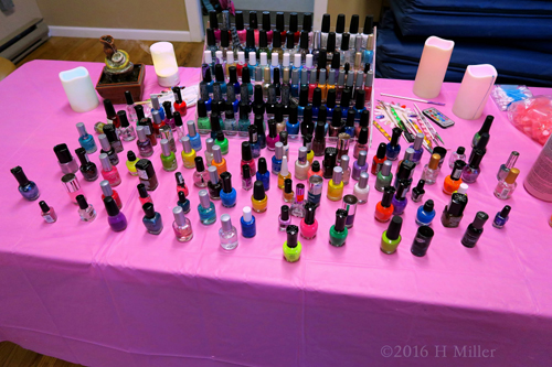 So Many Bottles Of Nail Polish