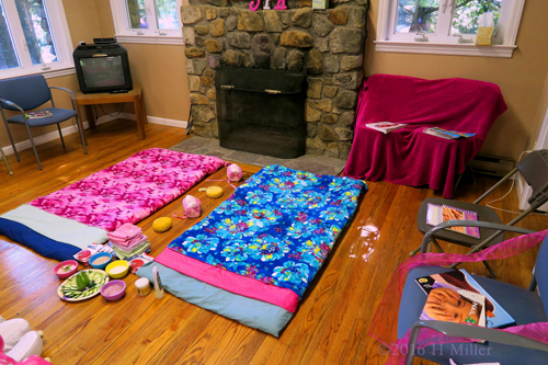 The Facial And Massage Area Is Set Up The Facial And Massage Area Is Set Up