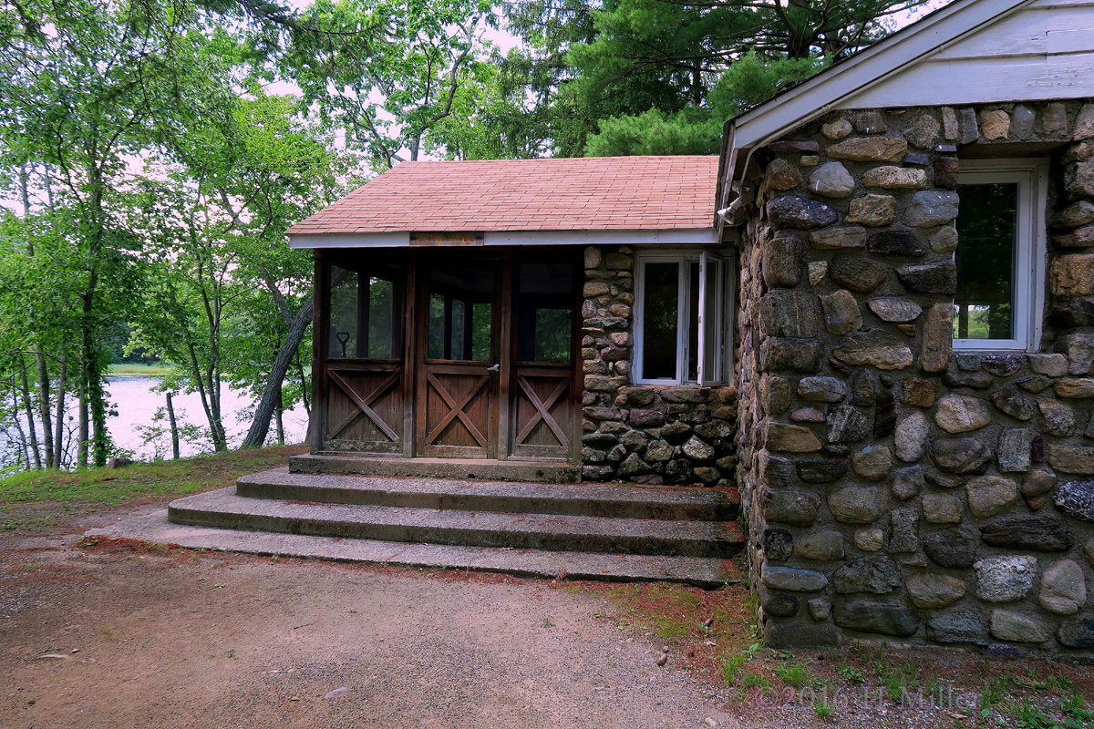 Camp Rickabear's Buildings Are Beautifully Rustic. 