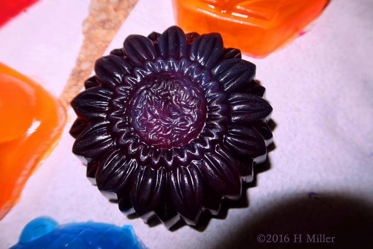 Cute Purple Flower Soap 