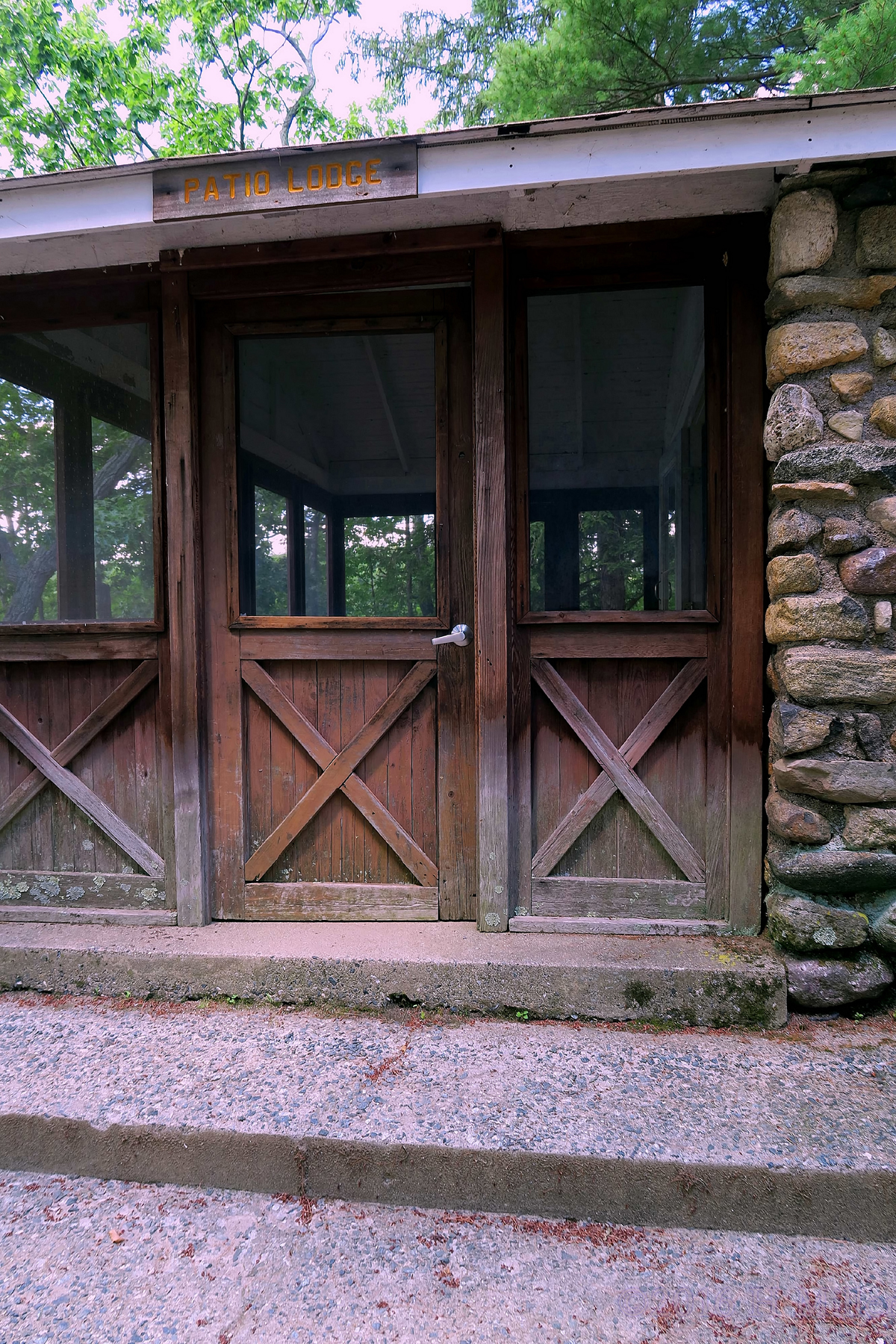 The Doors Of The Patio Lodge 