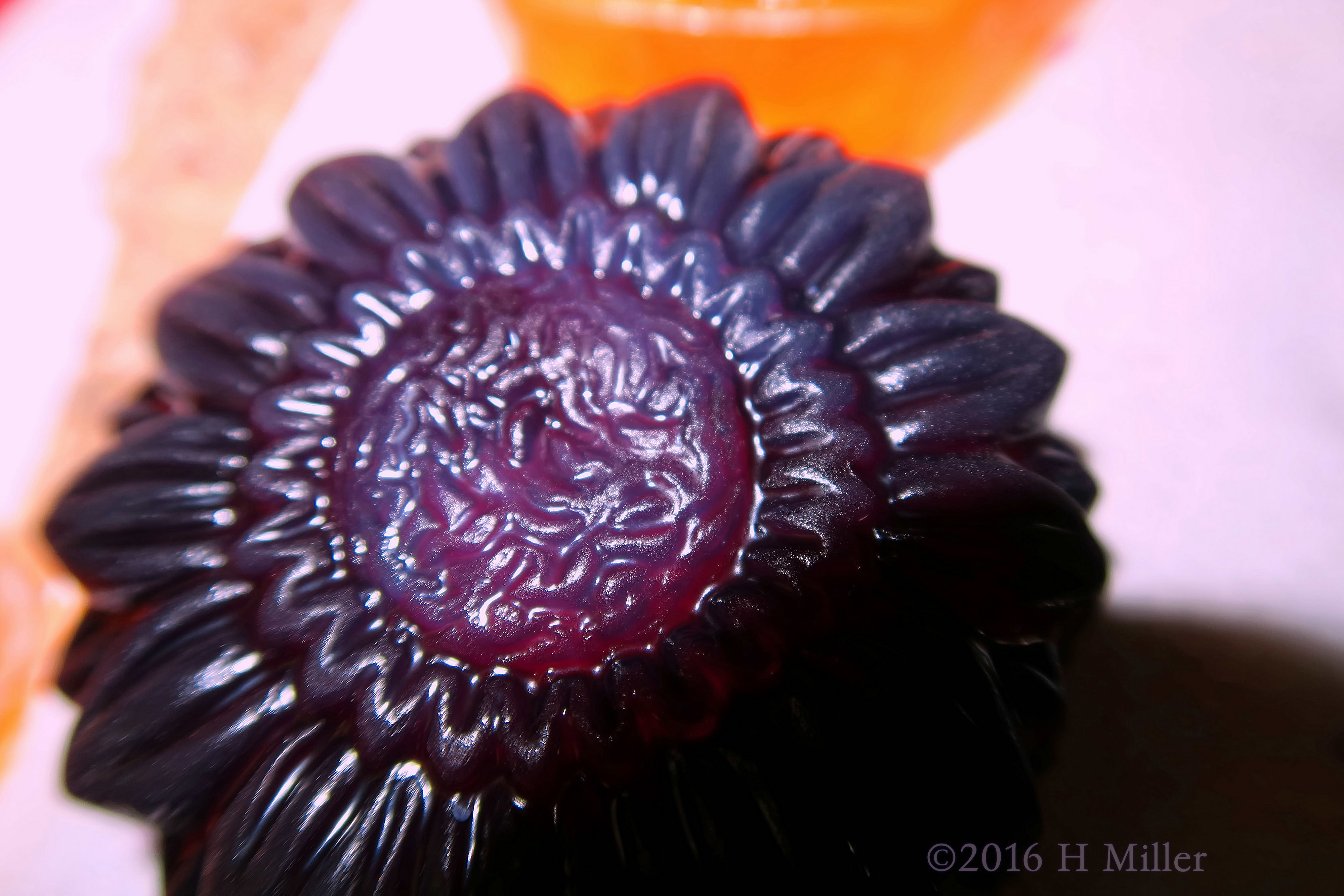 Awesome Detailed Purple Flower Soap Awesome Detailed Purple Flower Soap