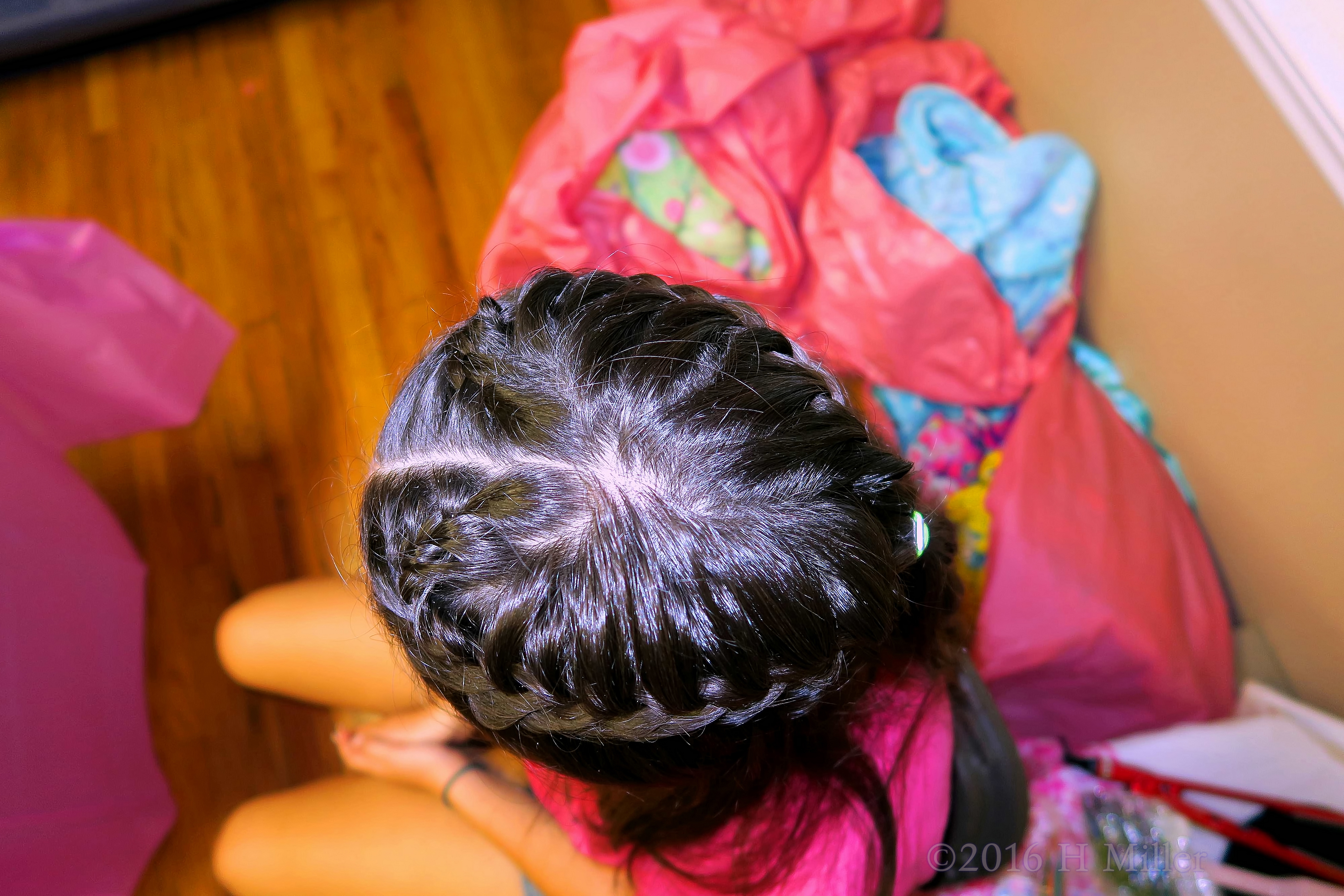 Cute Braided Heart Hairstyle Cute Braided Heart Hairstyle