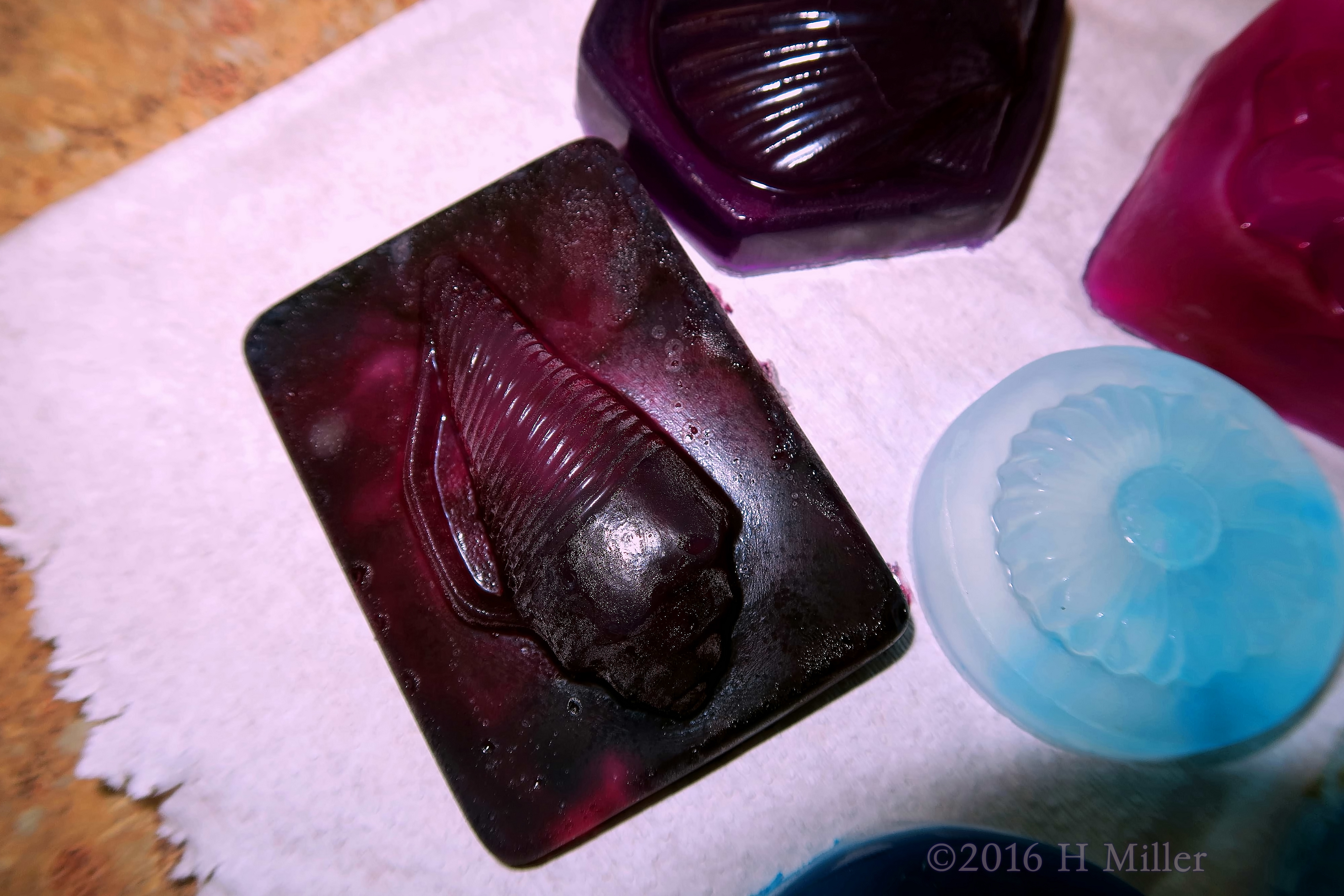 Dark Purple Seashell Mold 