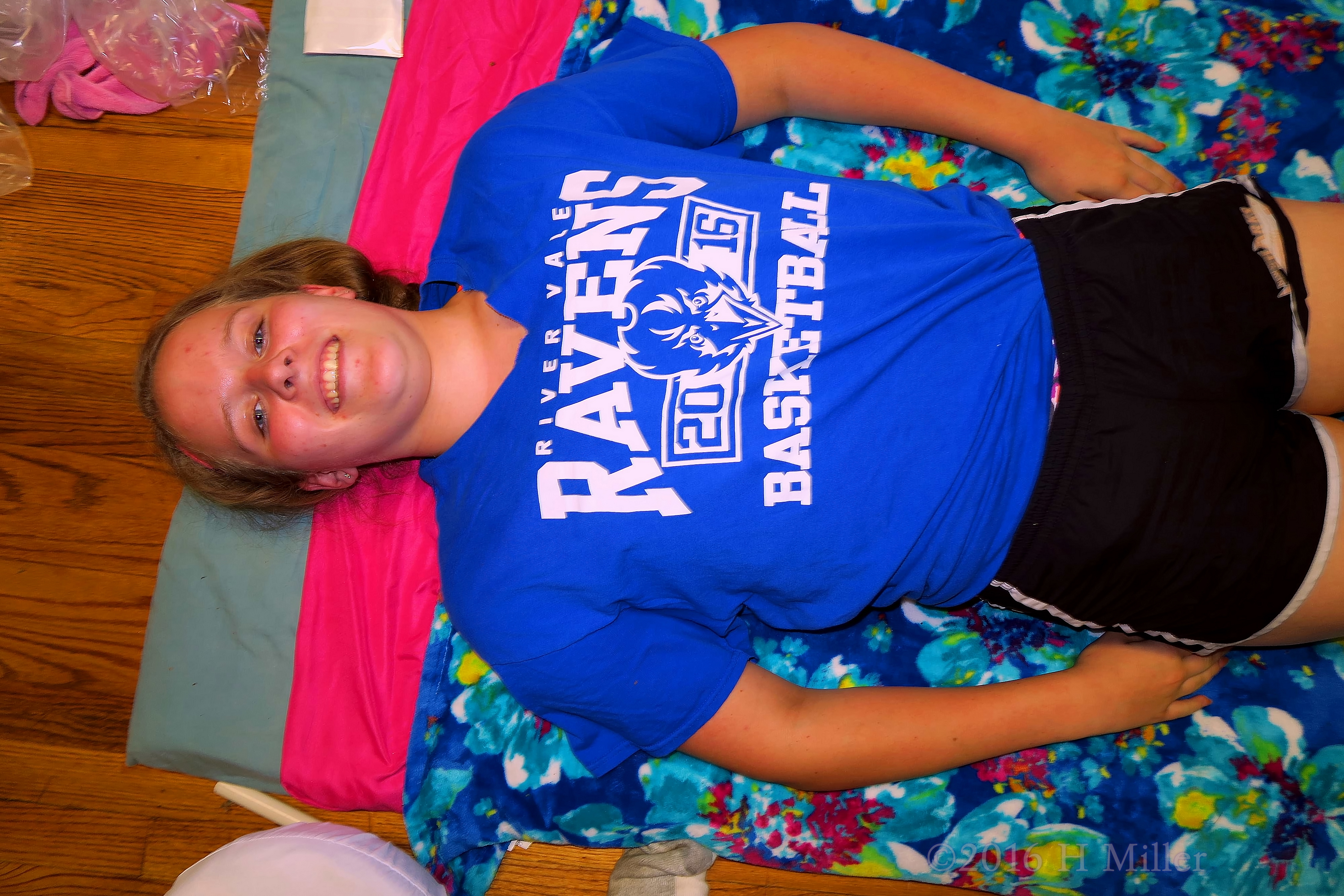 She's Excited For Her Home Kids Spa Massage She's Excited For Her Home Kids Spa Massage