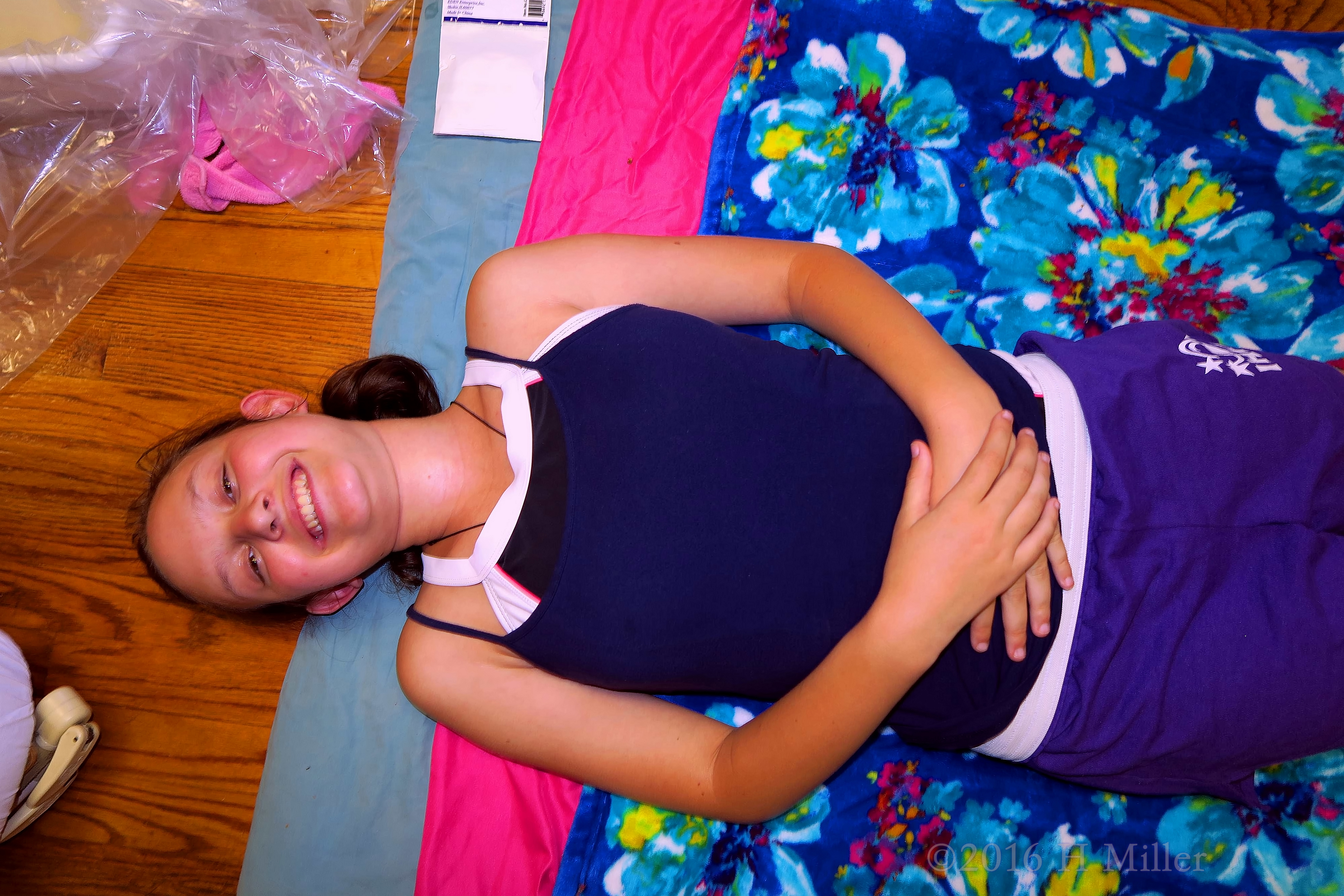 Smiling Wide, She's Ready For Facials! Smiling Wide, She's Ready For Facials!