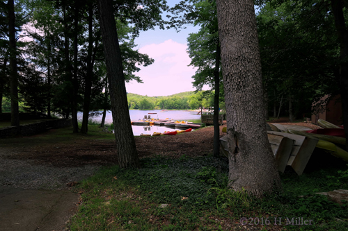 A View Of Camp Rickabear's Lake