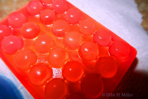 Cute Textured Orange Soap Mold