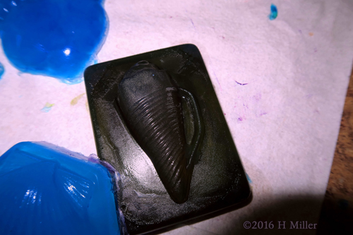 Dark Green Seashell Soap Mold Dark Green Seashell Soap Mold