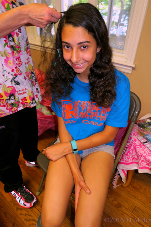 Getting Braids Done At The Spa! Getting Braids Done At The Spa!