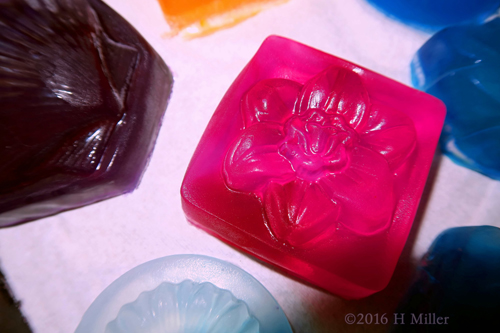 Pretty Pink Flower Soap Mold