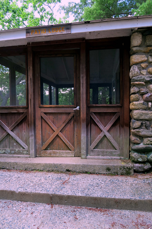 The Doors Of The Patio Lodge