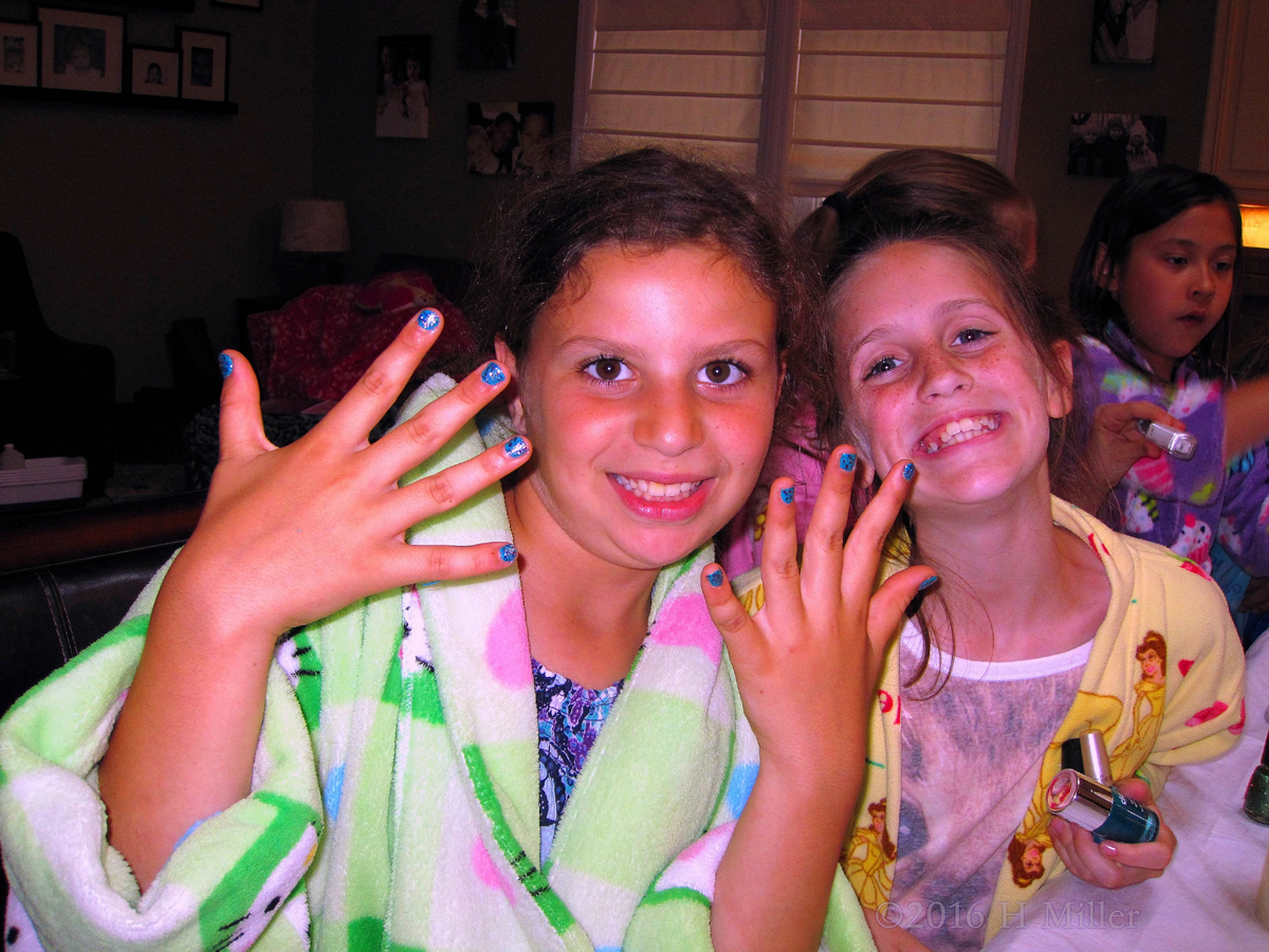 They Love Their Manis And The Kids Spa Party 