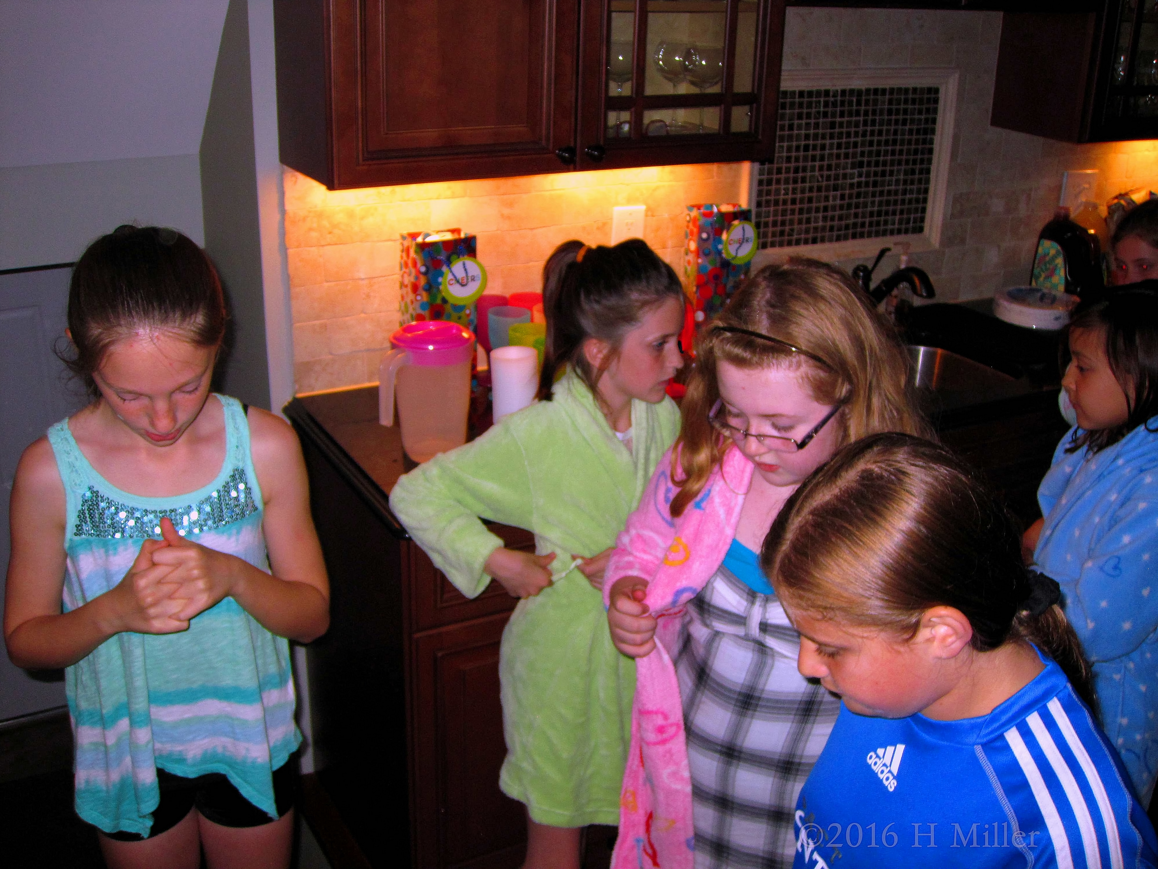 Almost Done Putting On The Spa Robes Almost Done Putting On The Spa Robes