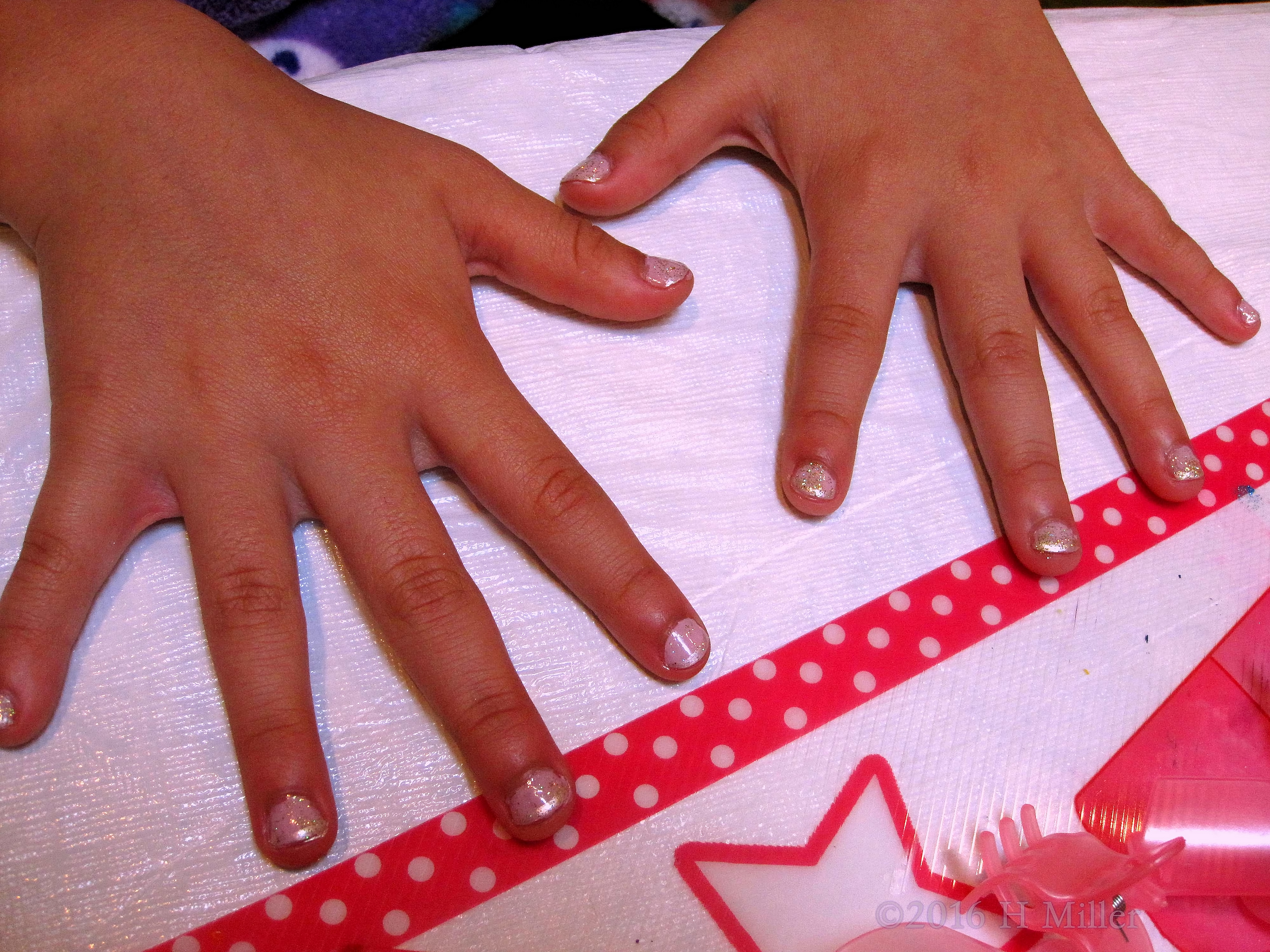 Cute Glittery Home Girls Spa Mani Cute Glittery Home Girls Spa Mani