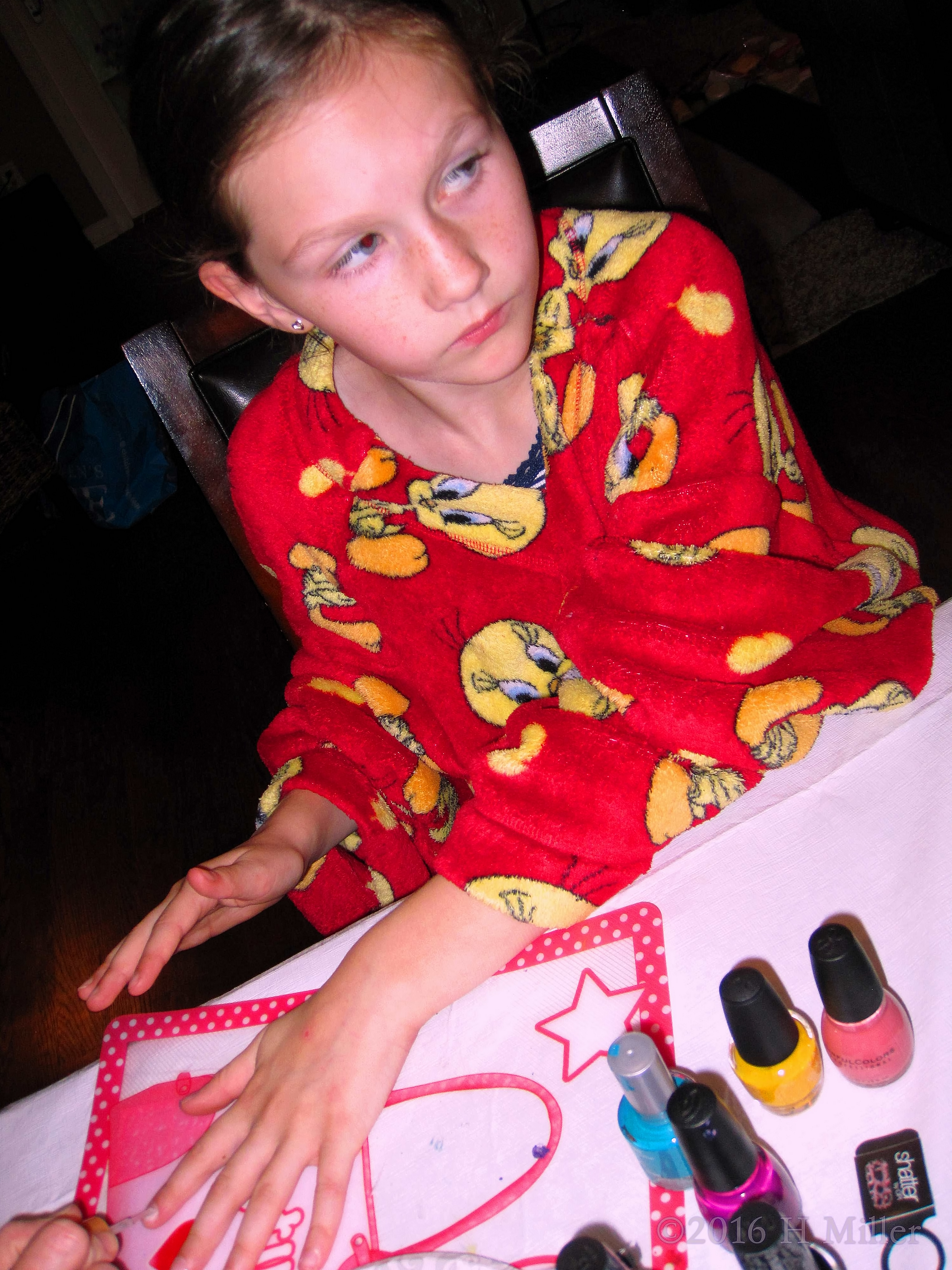 Getting Her Kids Mani Done Getting Her Kids Mani Done