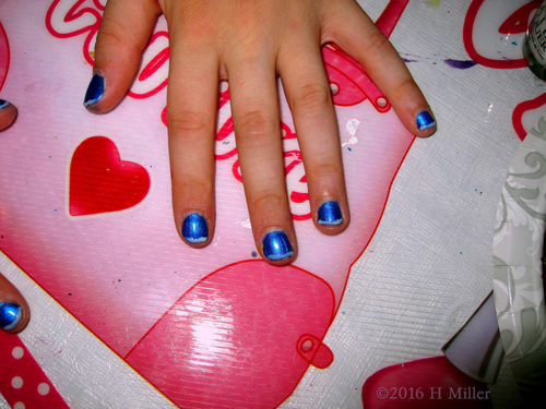 Cute Home Kids Spa Blue Mani Cute Home Kids Spa Blue Mani