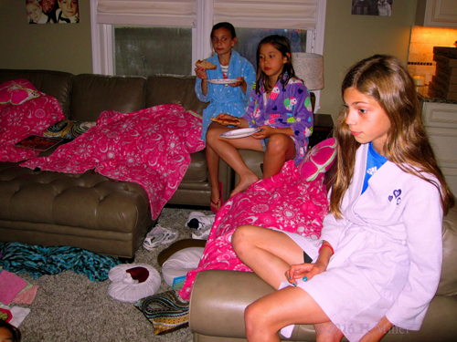 Pizza On The Transformed Spa Couch Pizza On The Transformed Spa Couch