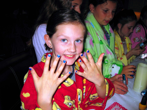She Loves Her Cute Blue Mini Mani She Loves Her Cute Blue Mini Mani