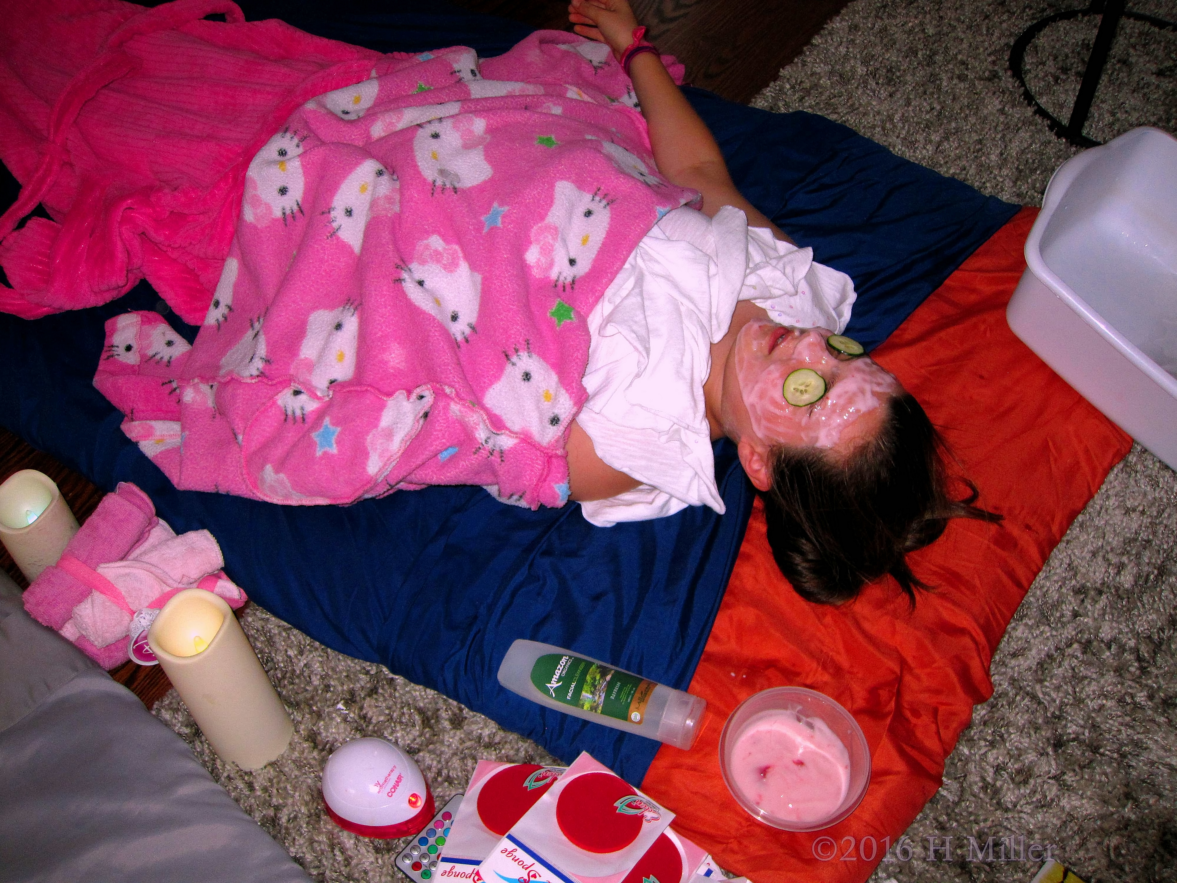 Relaxed In A Kids Strawberry Facial Relaxed In A Kids Strawberry Facial