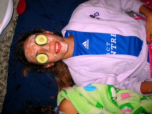 Relaxing Vanilla Yogurt Homemade Kids Facial Relaxing Vanilla Yogurt Homemade Kids Facial