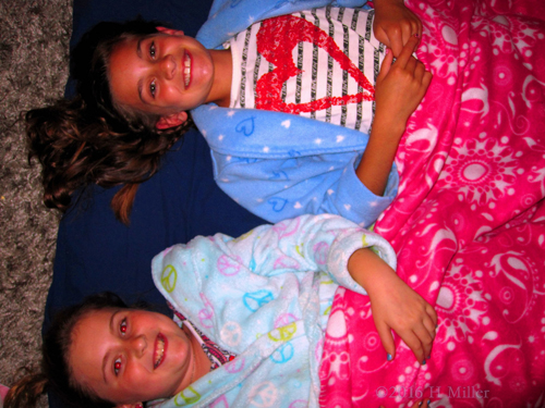 Smiling With Friends In The Home Kids Spa Facials And Massage Area Smiling With Friends In The Home Kids Spa Facials And Massage Area