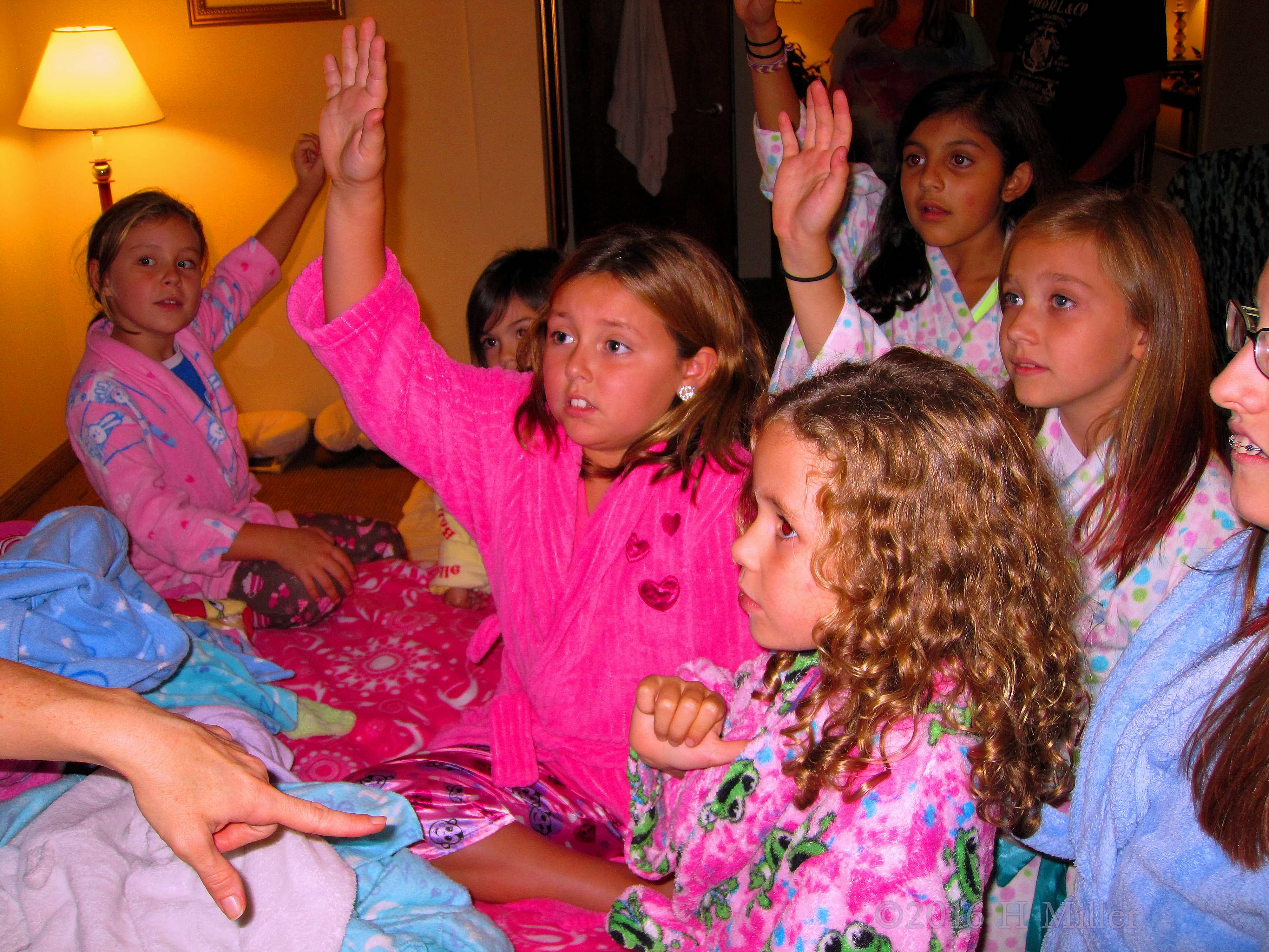 Everyone's Excited To Start The Kids Spa Party! Everyone's Excited To Start The Kids Spa Party!