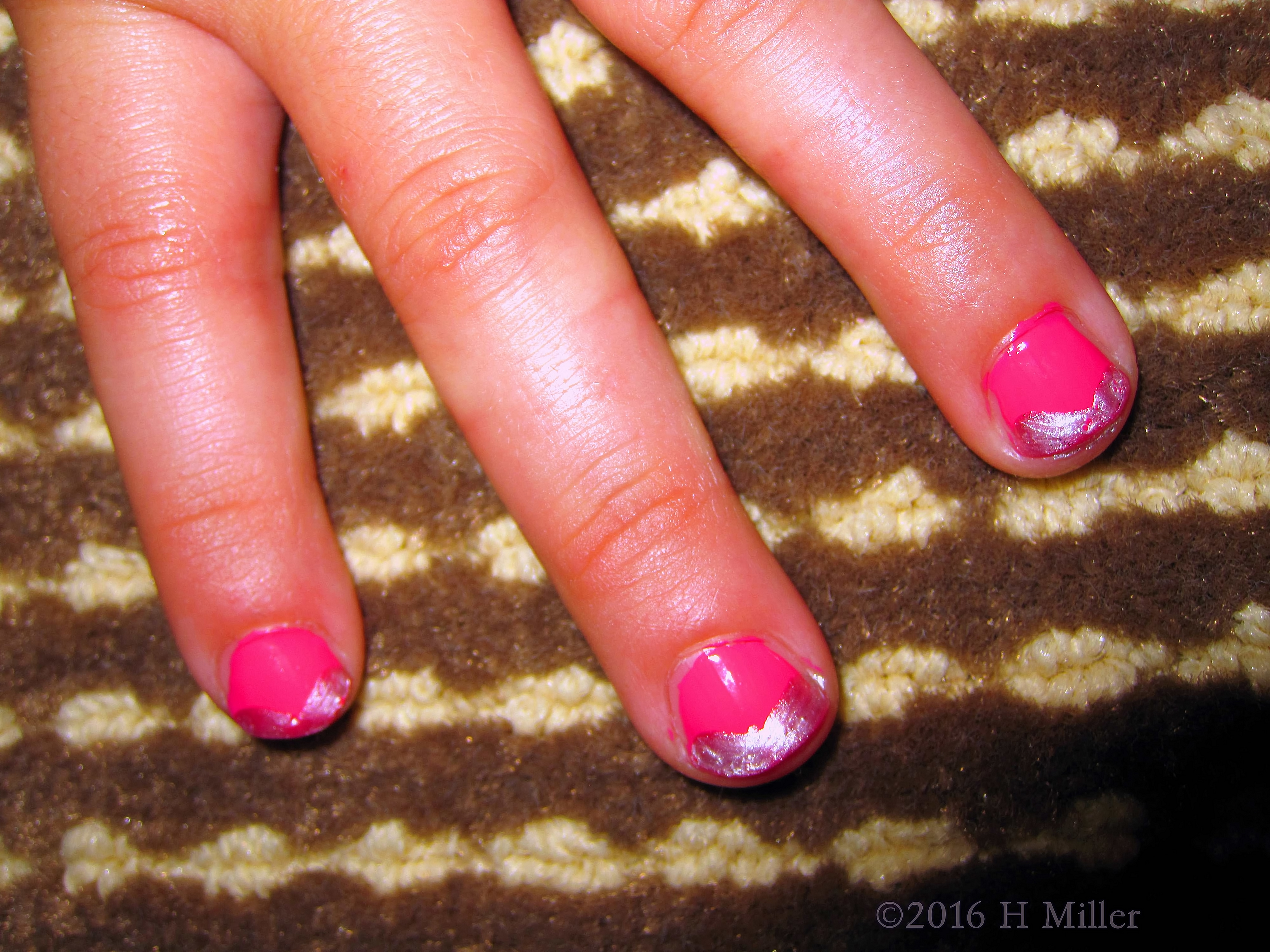 Pretty In Pink Manicure 