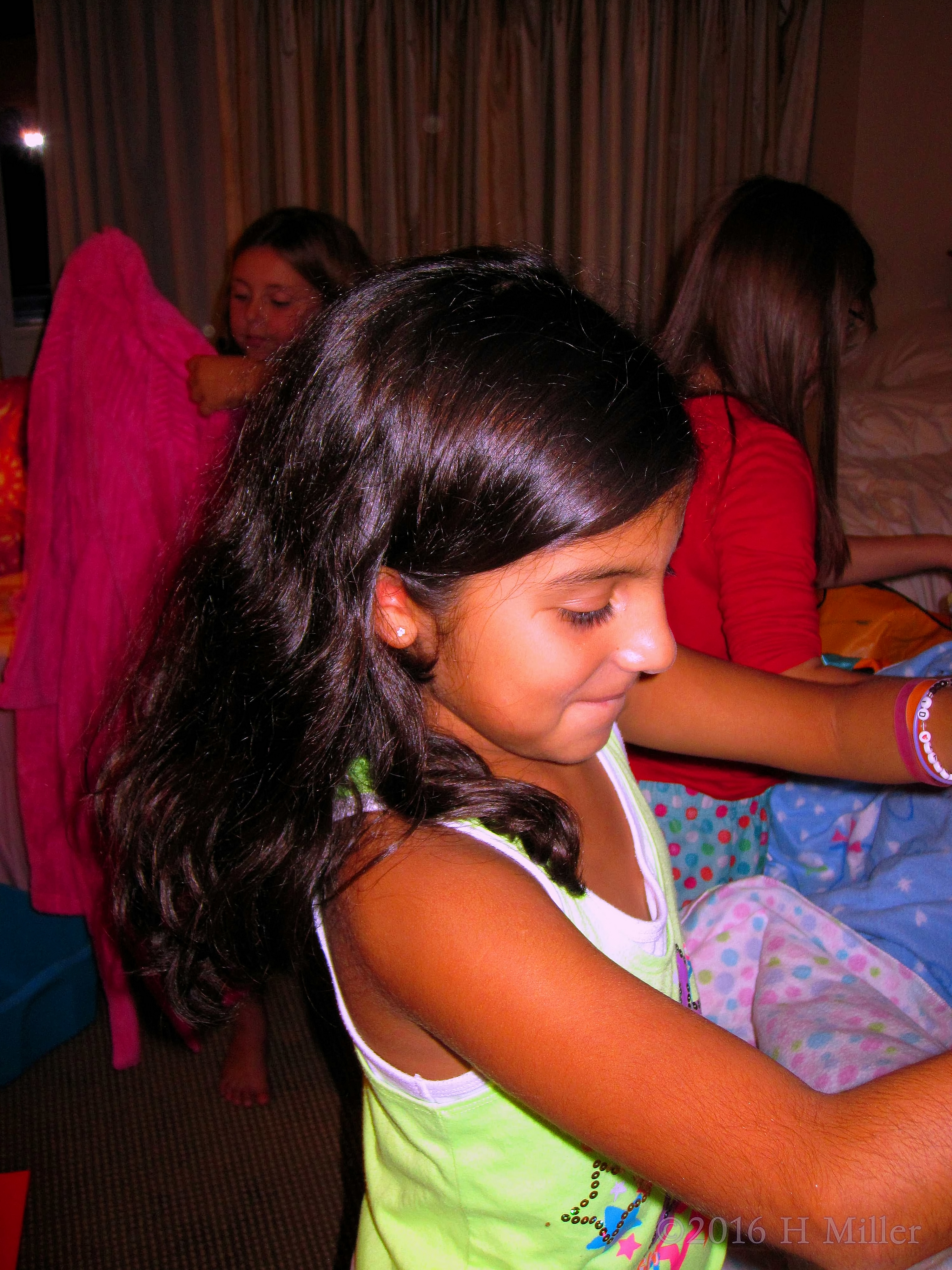 Putting On Spa Robes Putting On Spa Robes