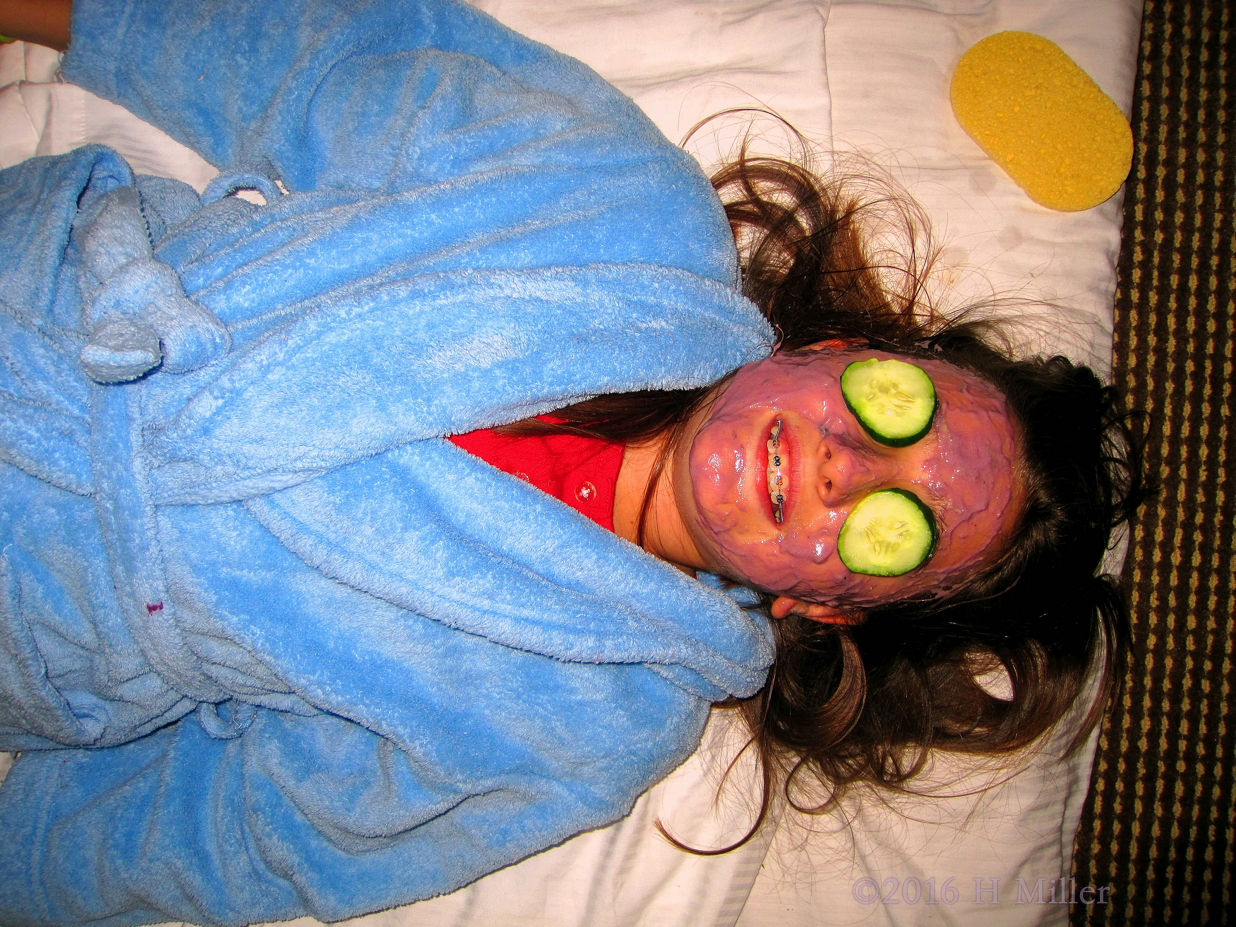 She's Smiling And Loving The Kids Spa Blueberry Face Masque She's Smiling And Loving The Kids Spa Blueberry Face Masque