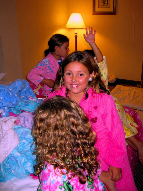 Chatting In Spa Robes Chatting In Spa Robes