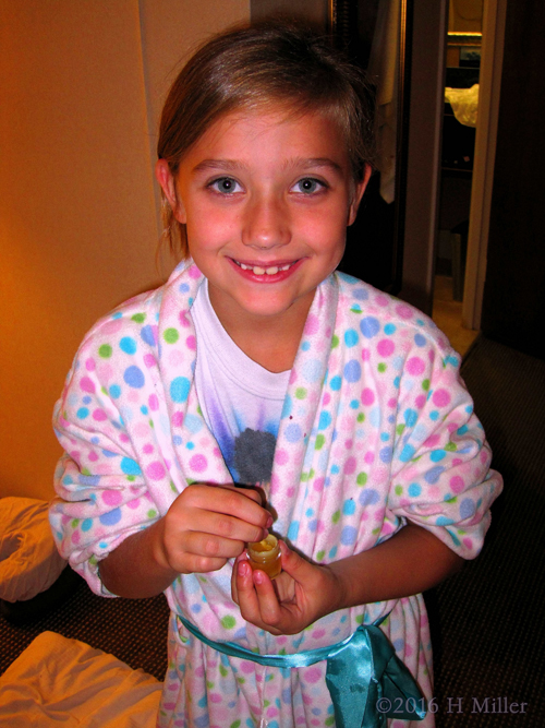 She's Looking Forward To Her Homemade Lip Balm She's Looking Forward To Her Homemade Lip Balm