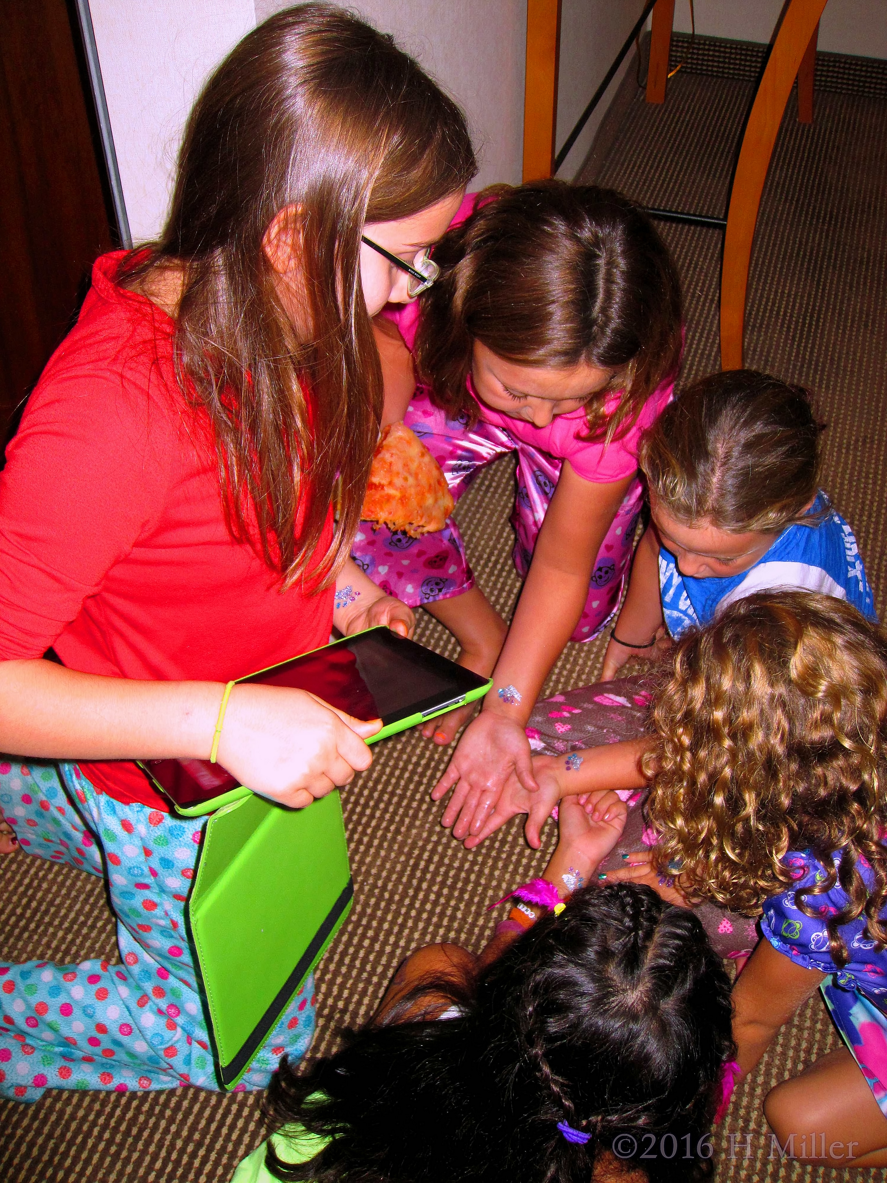 Hanging Out During The Spa Party Hanging Out During The Spa Party