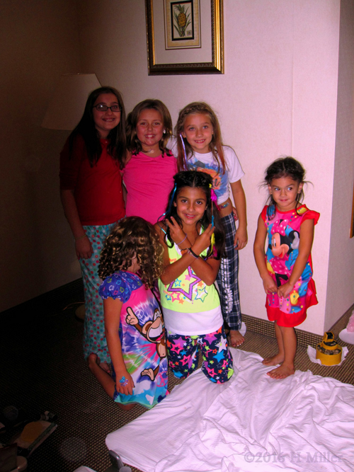 Group Photo During The Kids Party Group Photo During The Kids Party