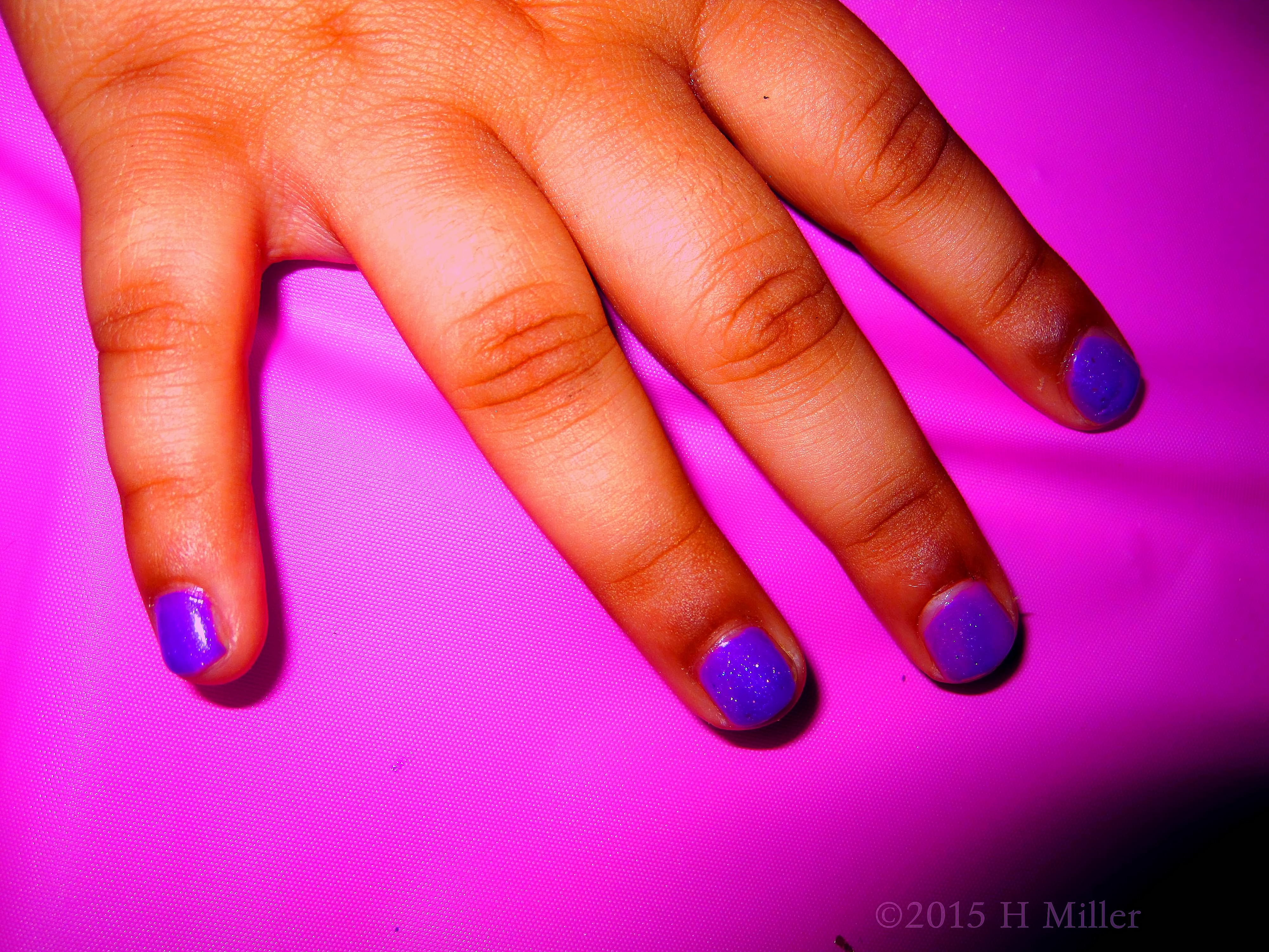 Lavender Nail Polish With Sparkley Glitter! Lavender Nail Polish With Sparkley Glitter!