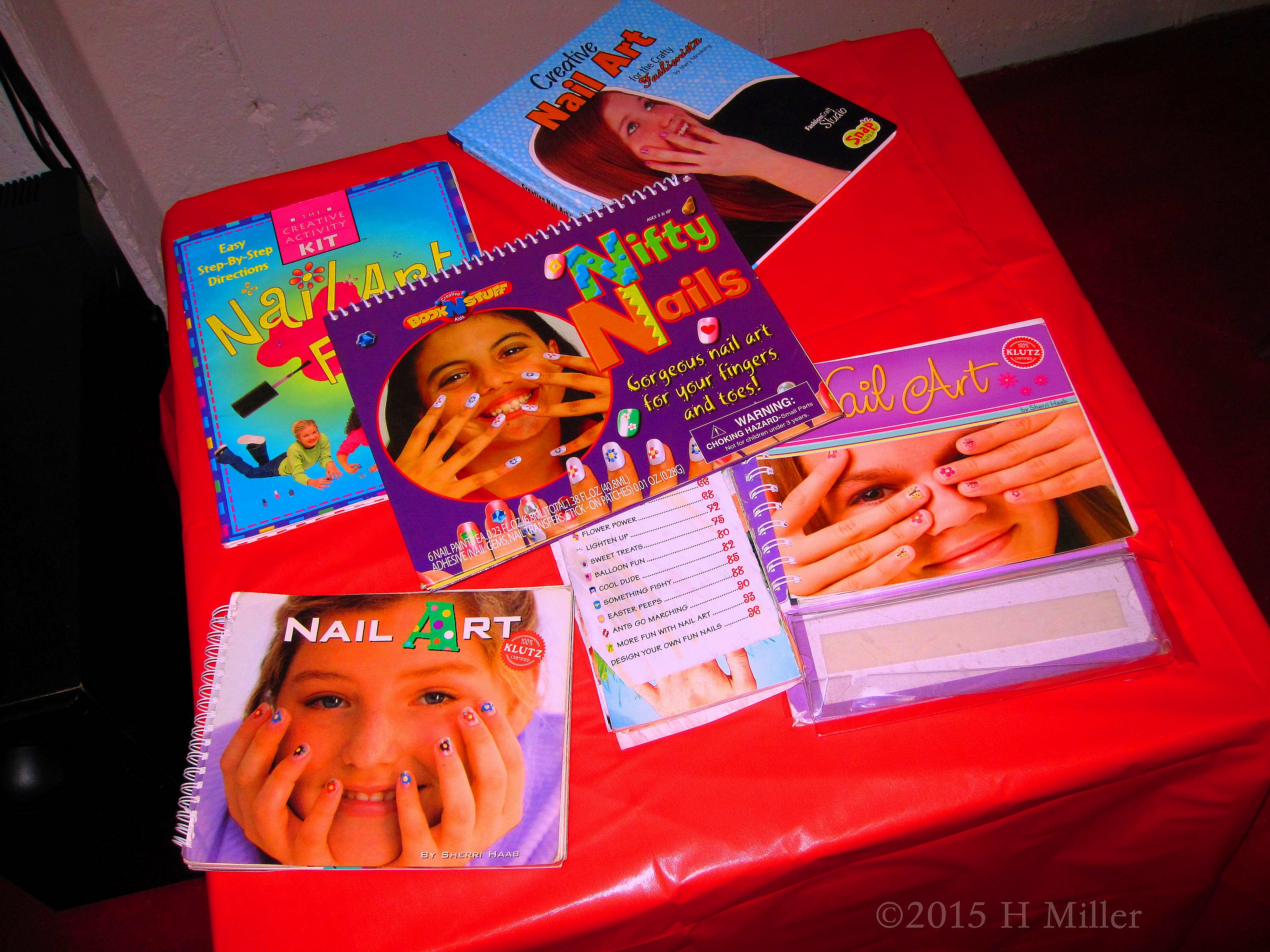 Nail Art Books For The Girls To Peruse. Nail Art Books For The Girls To Peruse.