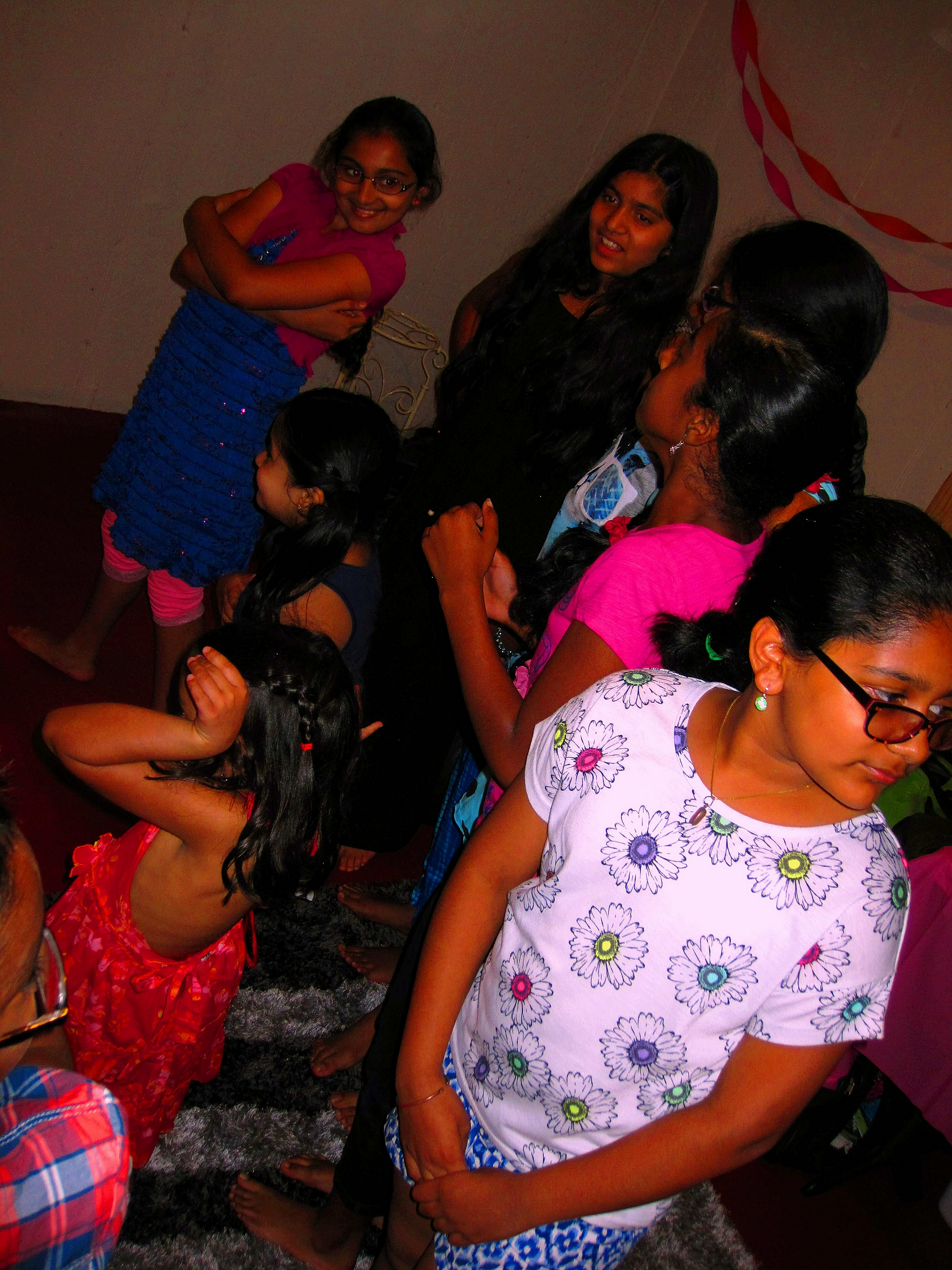 Waiting Patiently At The Surprise Spa Birthday Party. Waiting Patiently At The Surprise Spa Birthday Party.