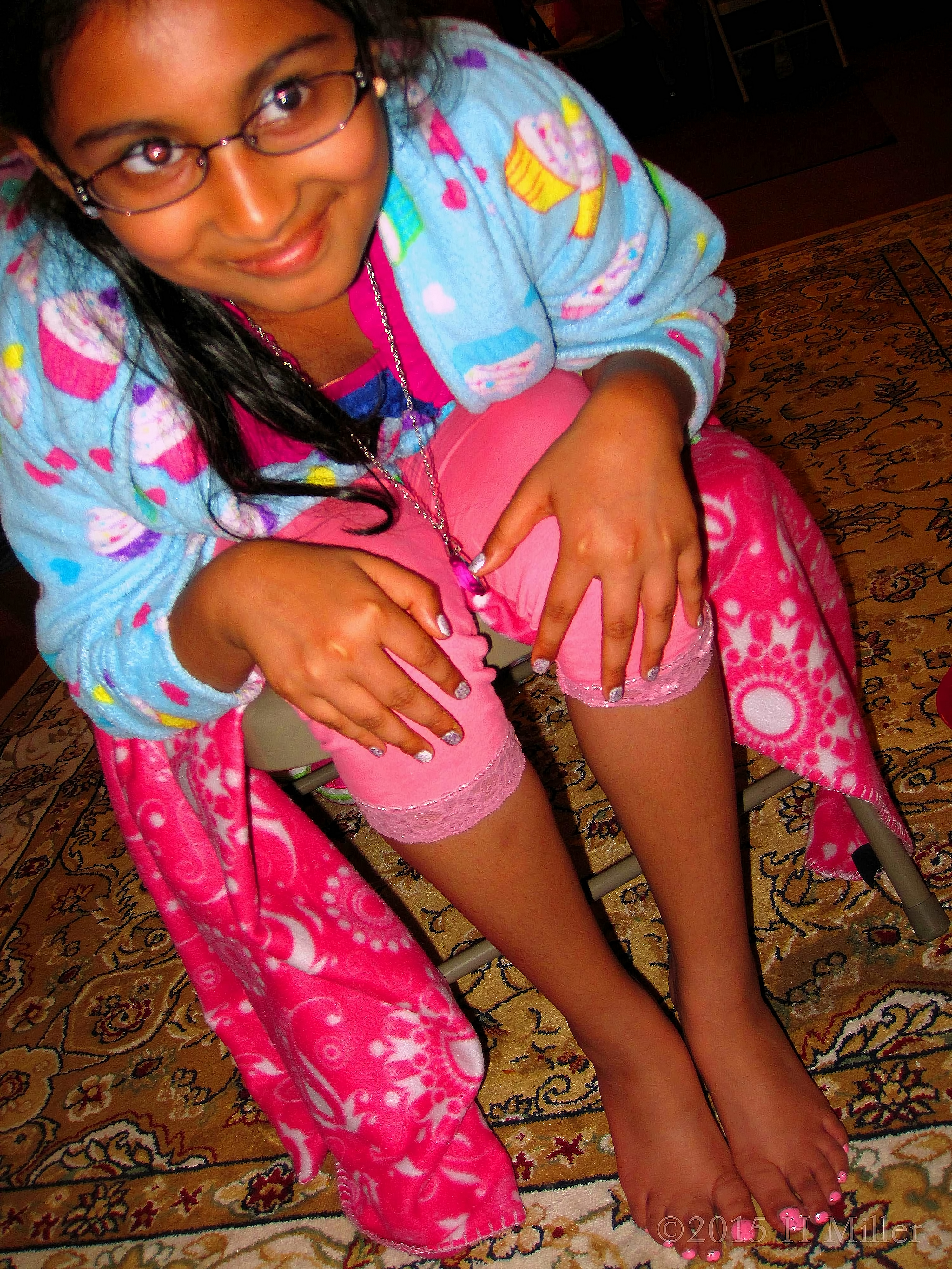 Her Pedicure Is The Light Pink One! And She Is Excited To Have Her Pic Taken Her Pedicure Is The Light Pink One! And She Is Excited To Have Her Pic Taken