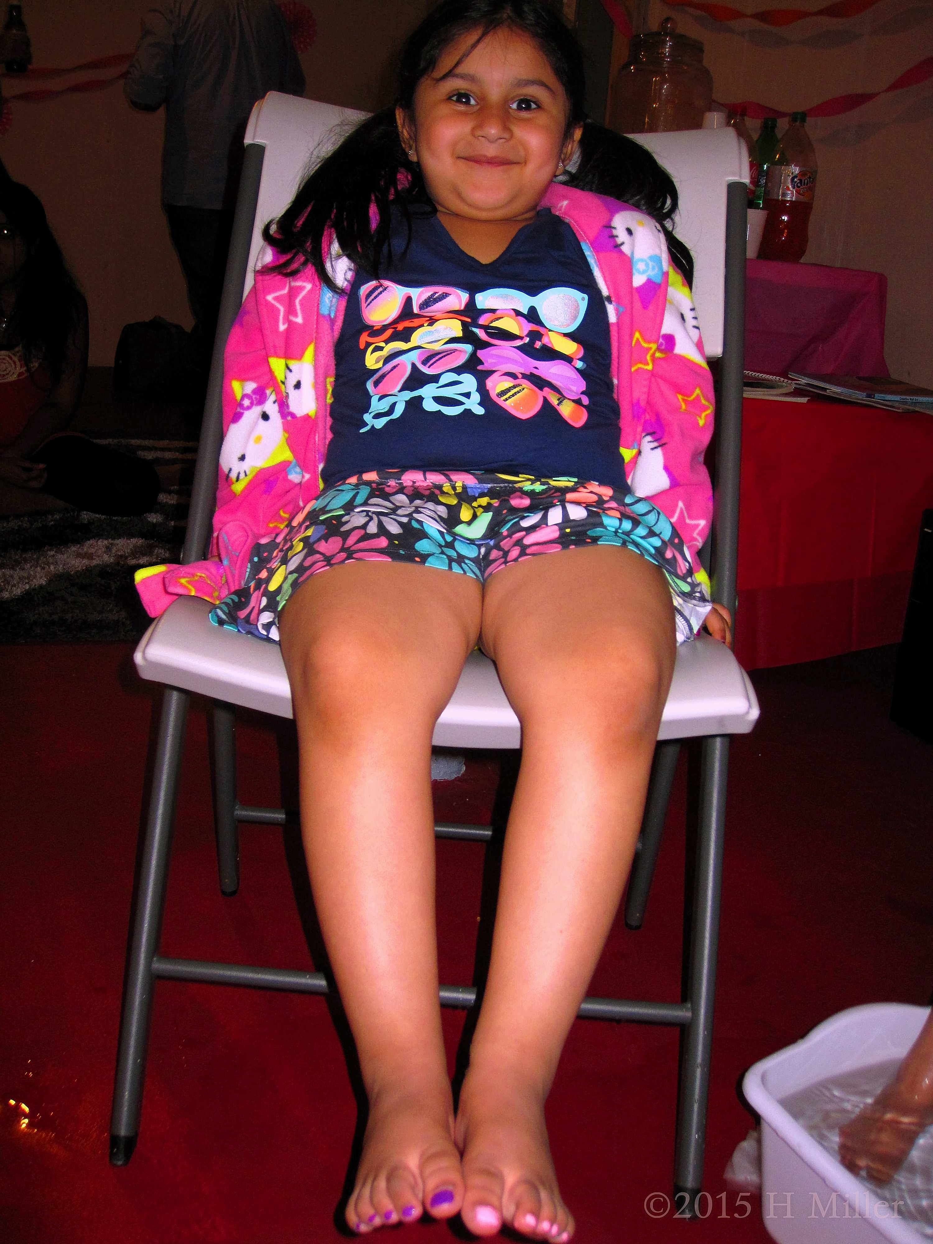 Sitting Back In Her Pedicure Chair For This Photo Sitting Back In Her Pedicure Chair For This Photo