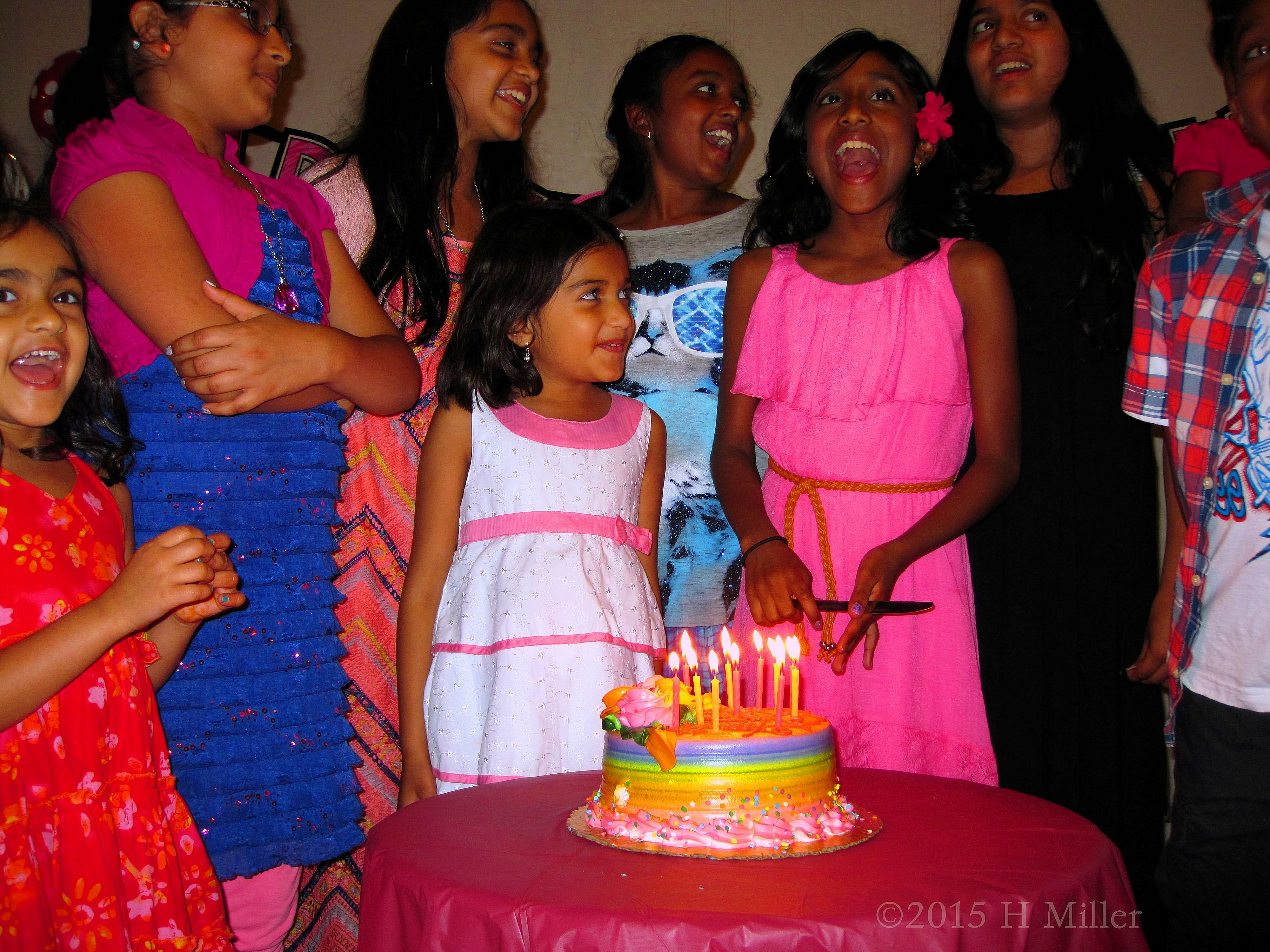 The Birthday Girl Will Start The Song First! The Birthday Girl Will Start The Song First!