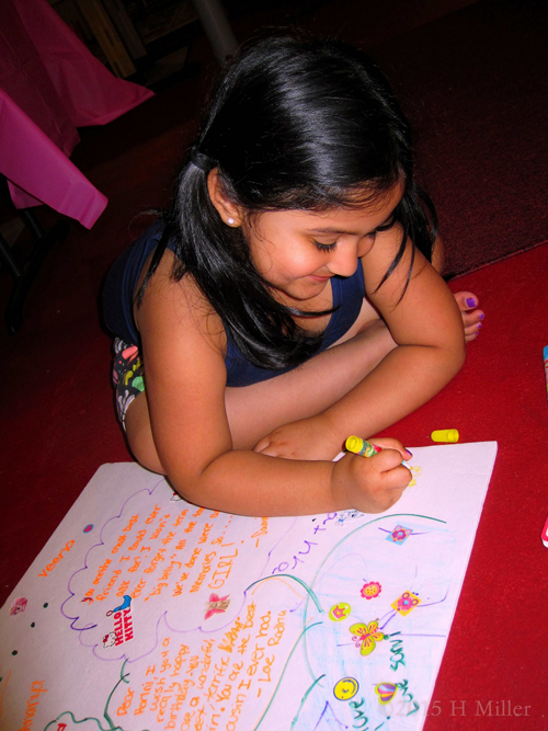She Loves Harini And Wants To Write Lots Of Messages About Her!