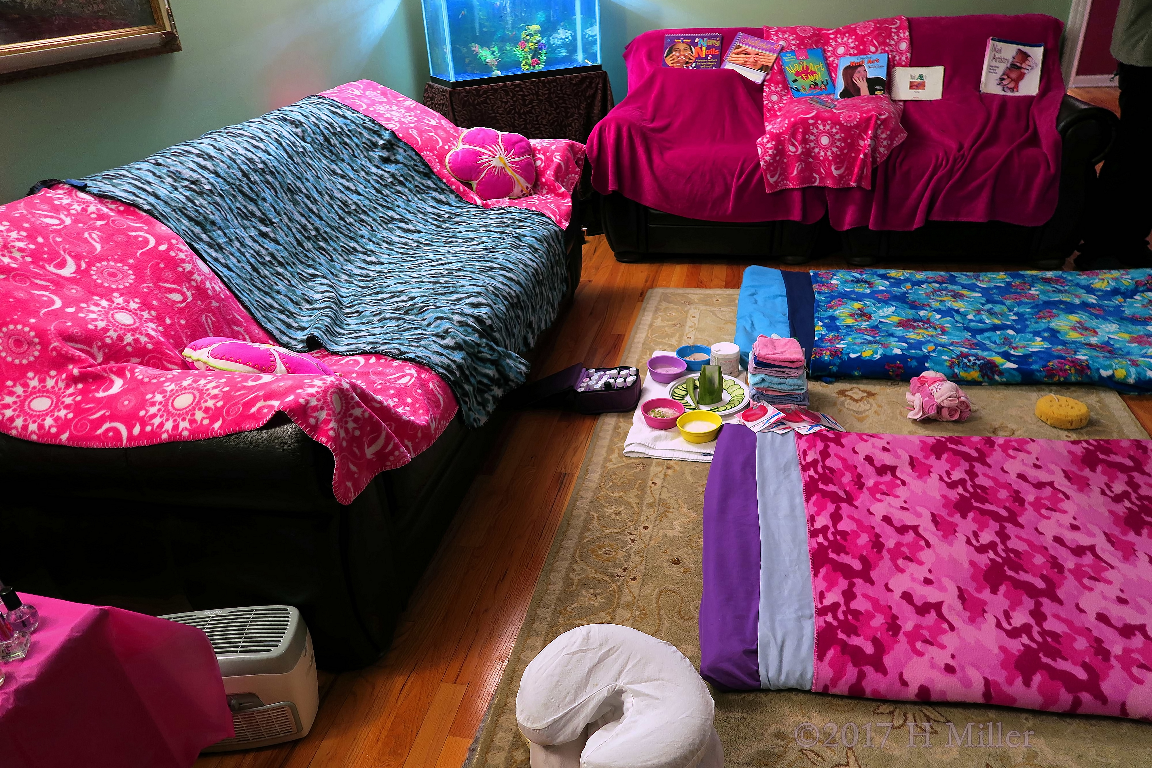 Beauifully Organized Spa Birthday Party Beauifully Organized Spa Birthday Party