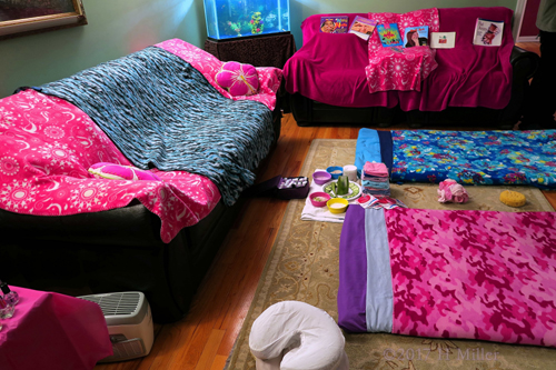 Beauifully Organized Spa Birthday Party Beauifully Organized Spa Birthday Party