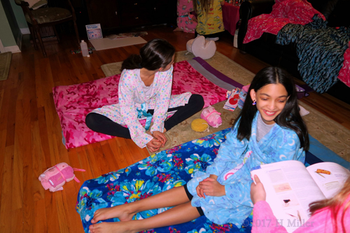 Birthday Girl Just Before Getting The Facial For Girls! Birthday Girl Just Before Getting The Facial For Girls!