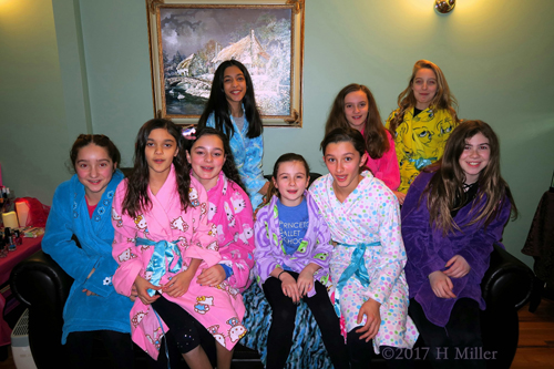 They Are Excited For Group Photos At The Spa Birthday Party They Are Excited For Group Photos At The Spa Birthday Party