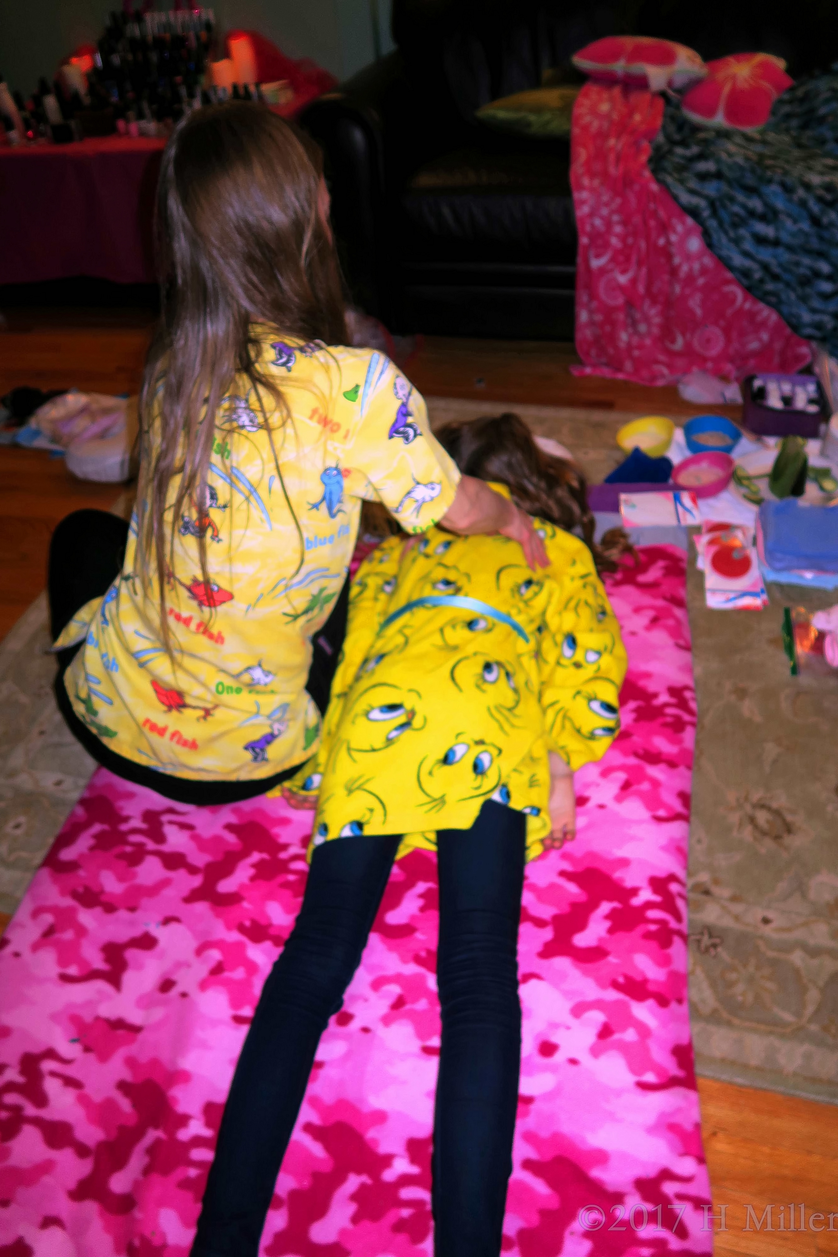 Girls Are Having A Great Time Together Girls Are Having A Great Time Together