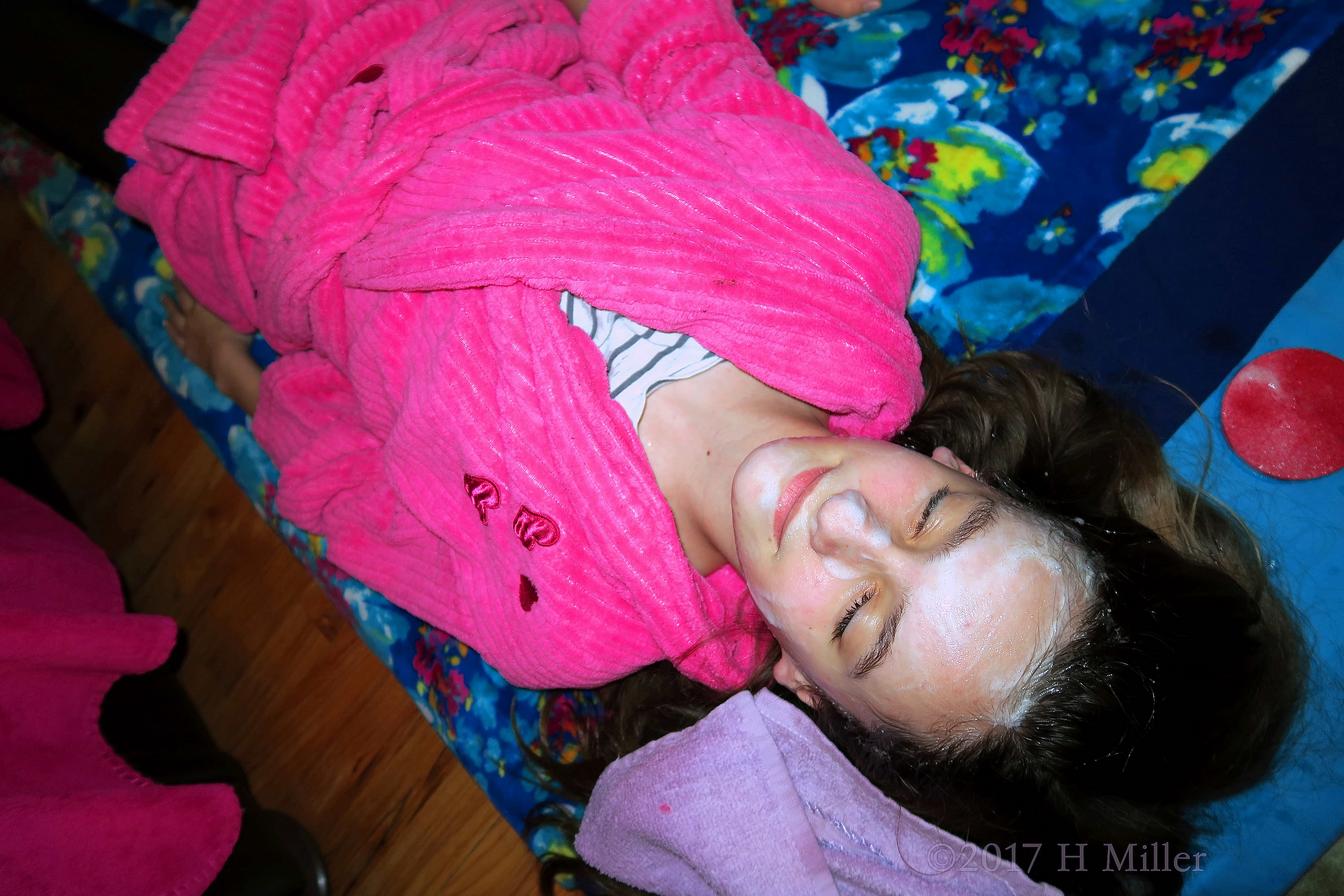 Having Relaxation Time During Facials For Girls At The Spa Party Having Relaxation Time During Facials For Girls At The Spa Party