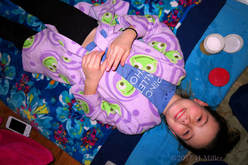 Happy During Girls Facials At The Spa Party Happy During Girls Facials At The Spa Party