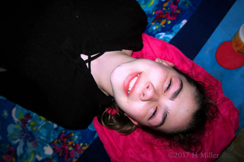 Smiling During Facials For Girls! Smiling During Facials For Girls!